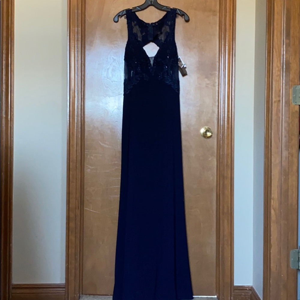Navy Blue Evening gown